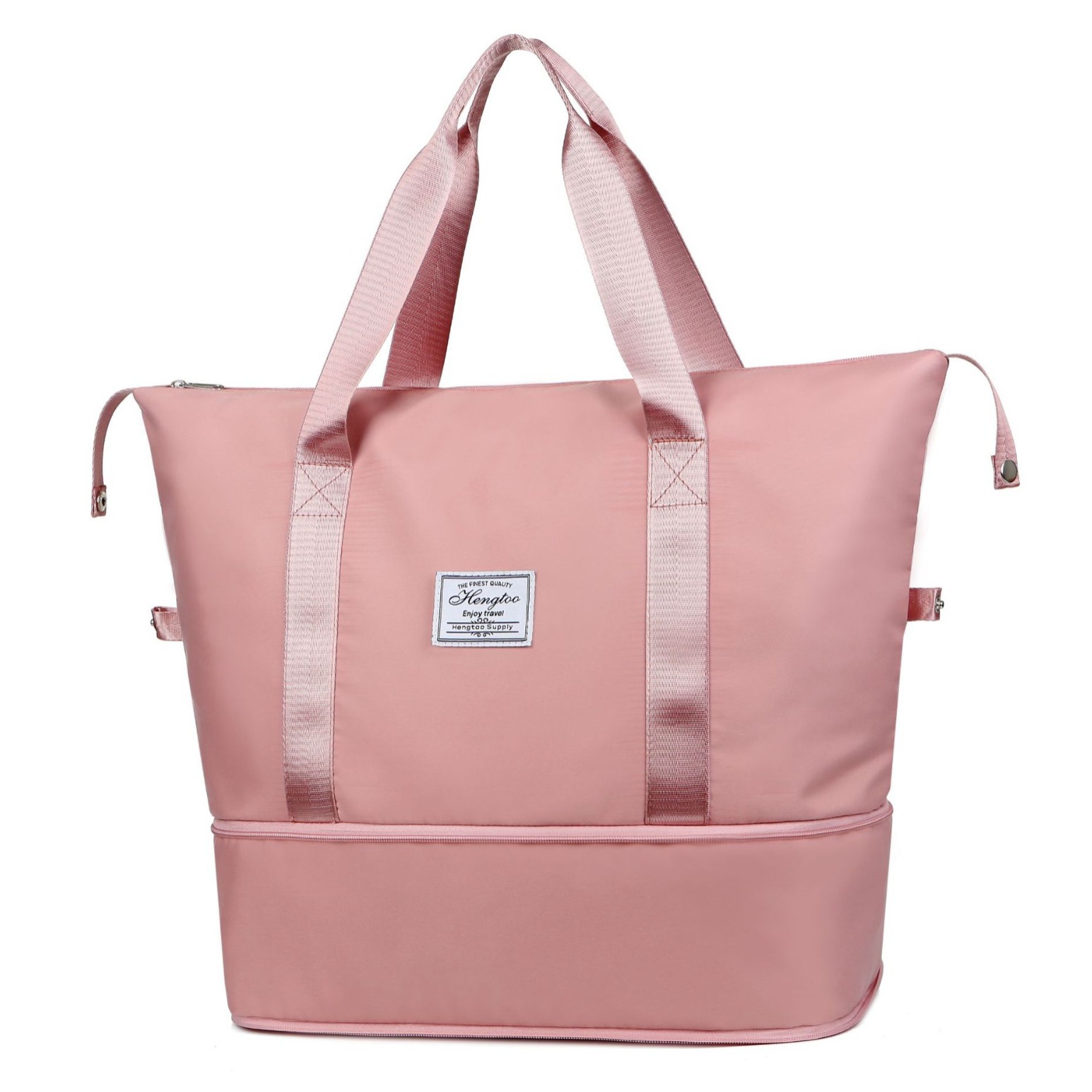 [Customized processing] Large capacity double-layer extended travel bag women's water-repellent swimming bag yoga gym bag wholesale