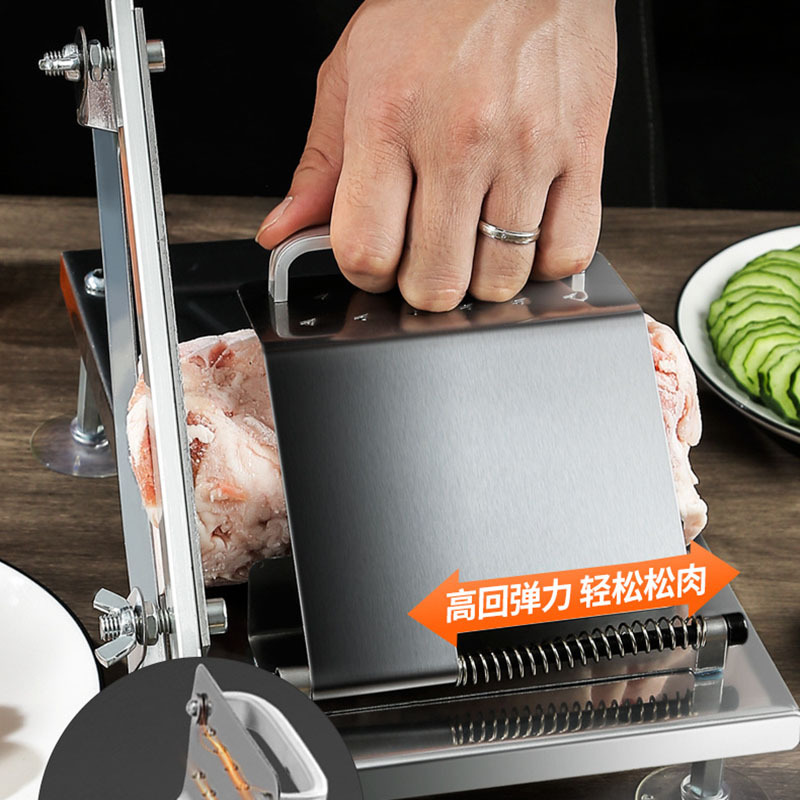 Slicer household meat slicer manual commercial household mutton roll meat slicer meat slicer multi-function vegetable slicer