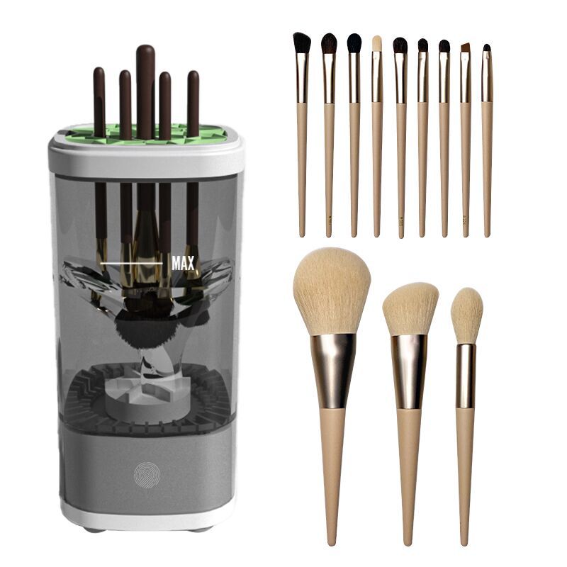 Cross-border New Automatic Quick-drying Electric Cosmetic Brush Cleaner Household Beauty Brush Drying Tool Cleaner