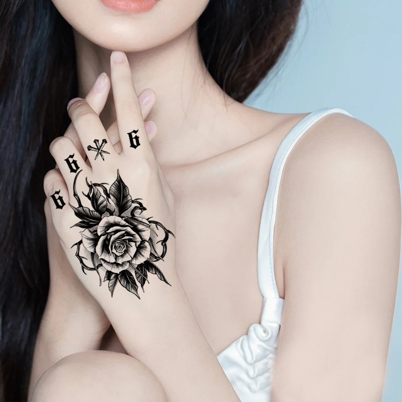 New small fresh waterproof tattoo stickers manufacturers in stock suit any combination of Amazon supply factory