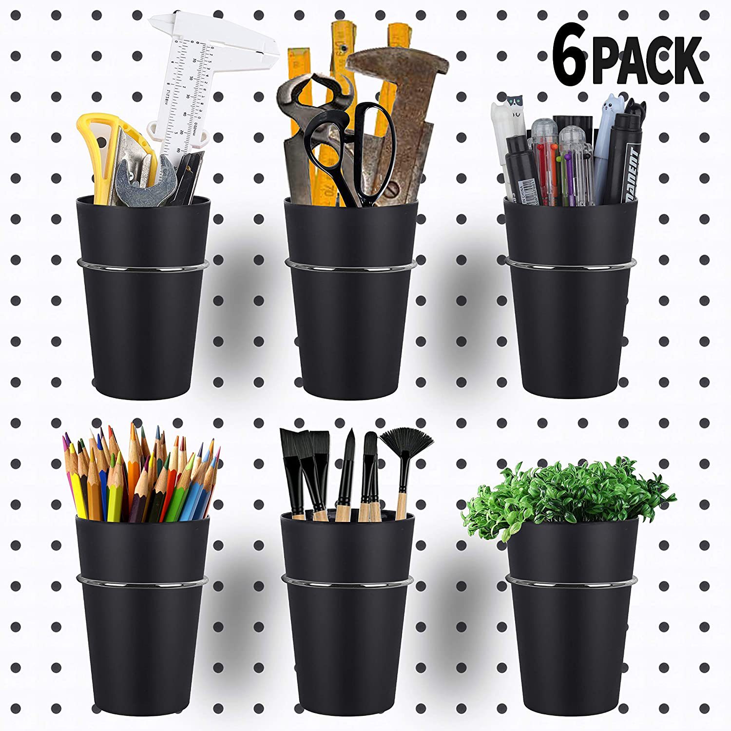 Hole Plate Round Storage Hook Hole Plate Storage Cup Holder Super Display Home Display Tool Storage Cup