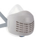 Silicone mask + cotton filter cover + dust filter cotton