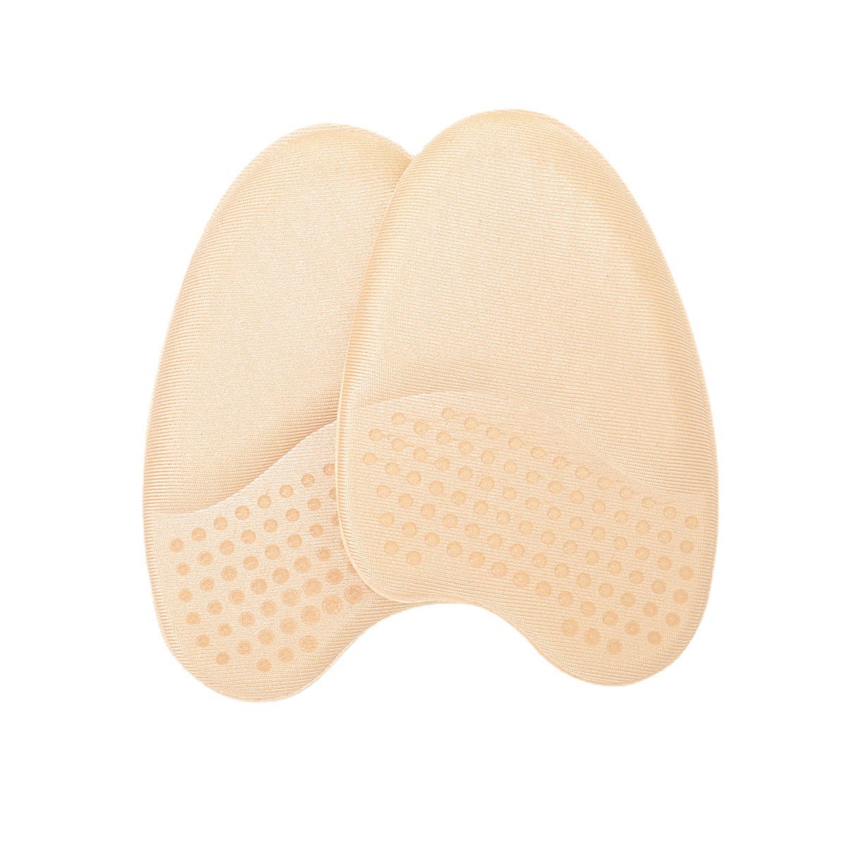 High-heeled shoes non-slip mat half-size mat women's forefoot silicone forefoot mat anti-pain super soft leather shoes shoes big change small spring and autumn