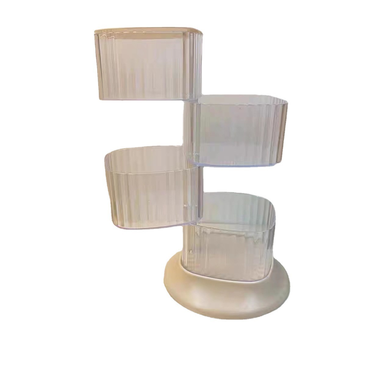 Rotary storage box hairpin hair accessories hair rope hair ring storage beauty egg storage jewelry ring storage dust box