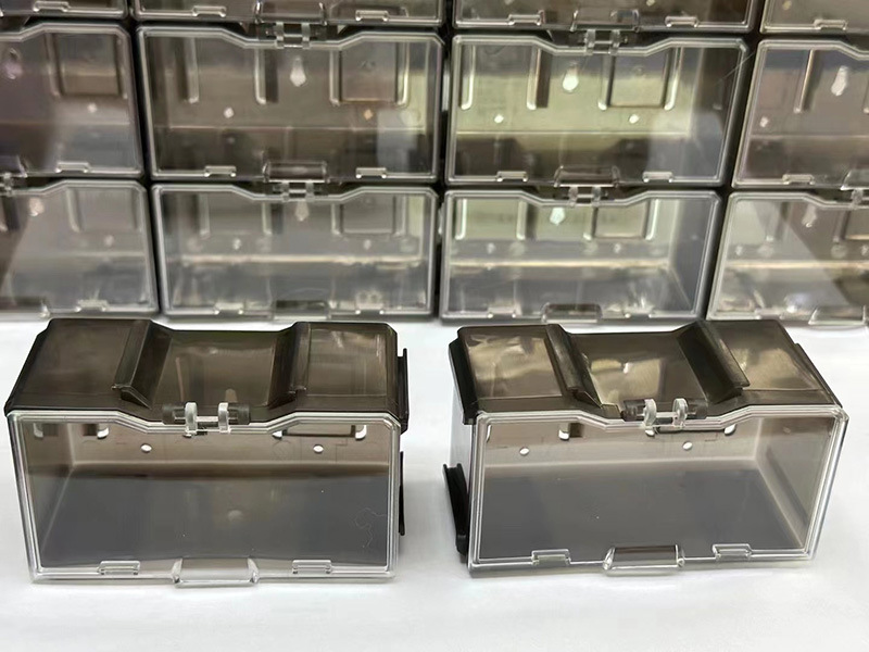 Alloy Fire Wheel Car Mold Model Storage Box Desktop Children's Alloy Car Card Transparent Display Box Rack