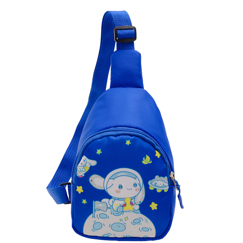 New Children's Chest Bag Fashion Boys and Girls Casual Crossbody Bag Cartoon Cute Change Shoulder Bag Trendy Cool Small Satchel