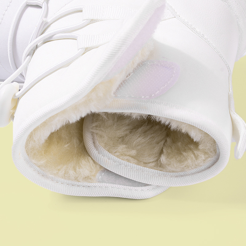Winter new short tube warm children's snow boots casual fleece-lined boys and girls cold sticky cotton boots cross-border wholesale