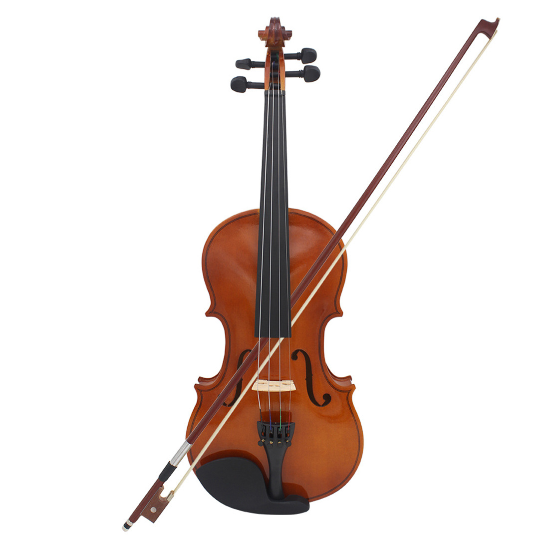 Natural Light Popularization of Violin Solid Wood Violin Students Children Beginner Adult Playing Violin 4/4-1/8