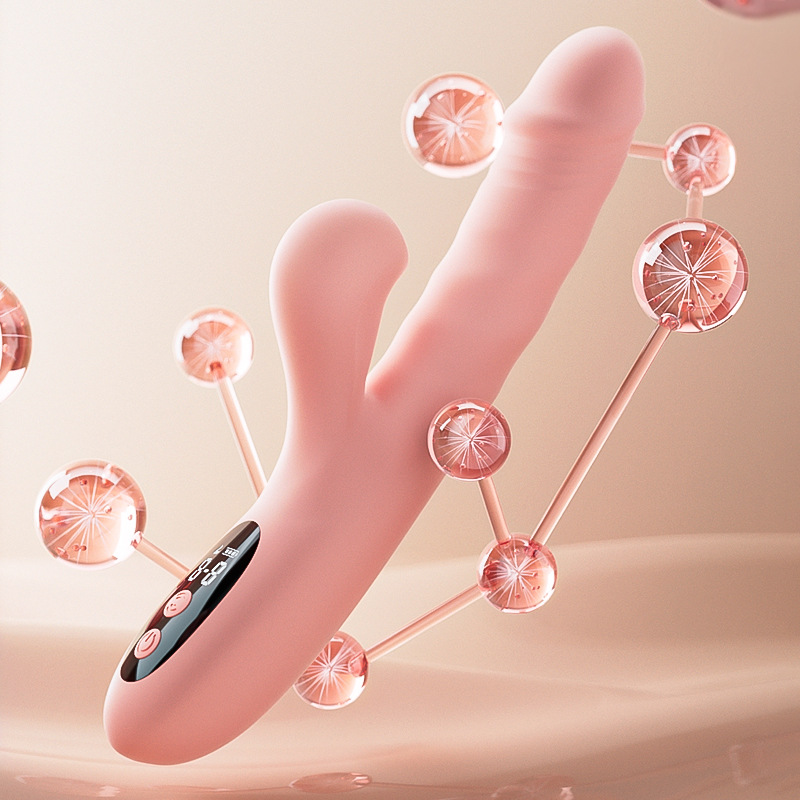 Ji You LCD Screen Variable Frequency Heating Massage Stick Female Sucking Masturbator Simulation Electric Vibrator Sex Goods