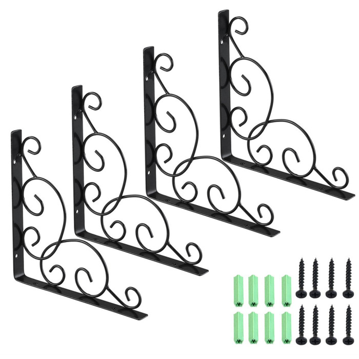 Wrought iron bracket Wall shelf Wall shelf wall decoration wall shelf Wall Wall