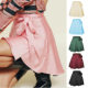 Summer 2023 Amazon Explosions Solid Color Skirt High Waist Fashionable One-Piece Lace-Up Skirt Chiffon Satin Wrap Skirt