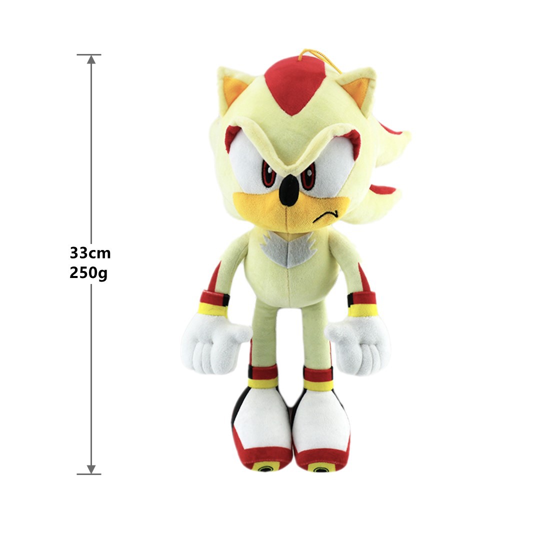 Cross-border best-selling Sonic plush toy Cross-border best-selling Q version Sonic backpack sonic Chat Tails