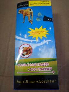 Amazon Spot Ultrasonic Double-Headed Dog Repeller Led Double-Horn Laser Dog Trainer Color Box Battery-Free Dog