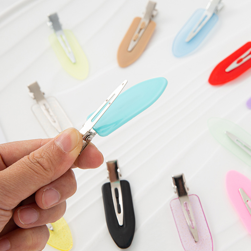 Internet celebrity ing same style bangs seamless clip Japanese Korean style beauty hairpin skateboard clip side clip headdress duckbill clip