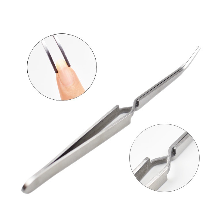 Nail art tools stainless steel phototherapy crystal nail phototherapy nail shaping pliers shaping clip shaping tweezers