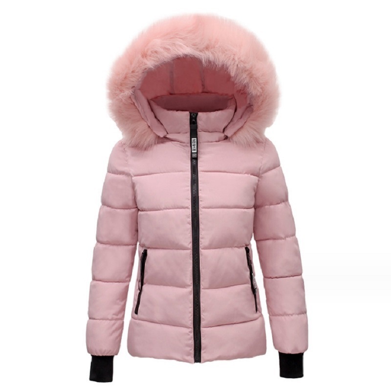 Cross-border down cotton-padded jacket ladies winter coat 2024 new mid-length thick cotton-padded jacket cotton-padded jacket bread clothing wholesale