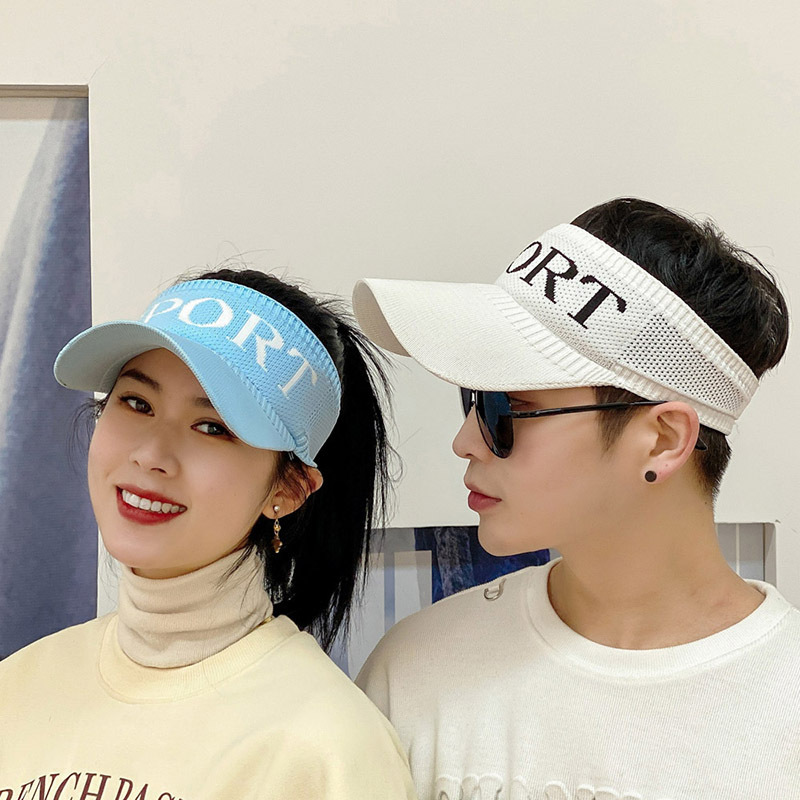Hat women's summer Korean-style empty top hat new outdoor cap sunscreen Cute Sports baseball cap wholesale