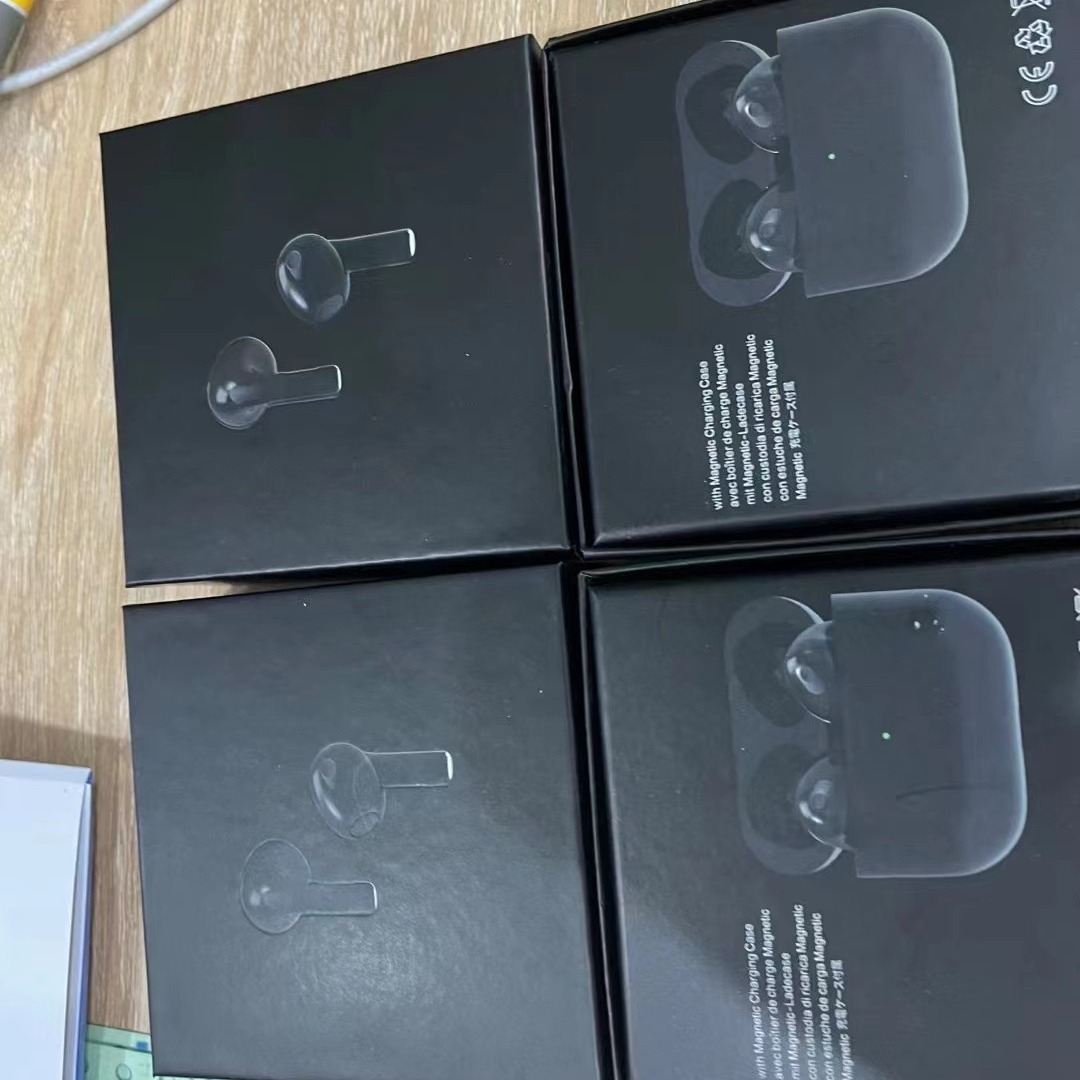 Two Three Four Generations Five Generations Six Seven Eight Medium Airpods Pro2 Bluetooth Headset Packaging Box Full Set Headset Color Box