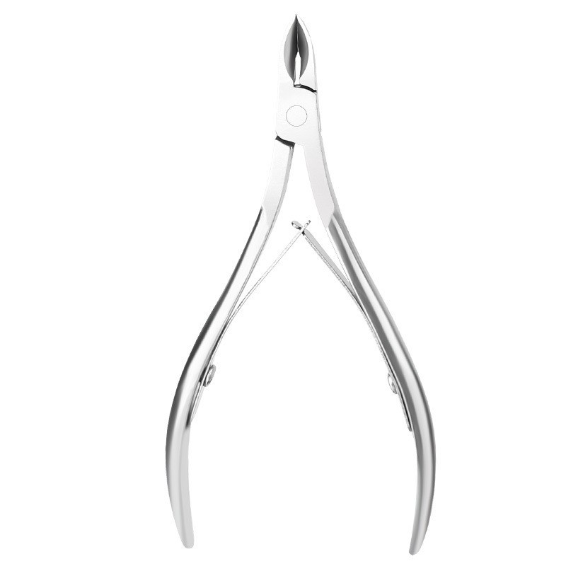 Nail dead skin scissors 8710 knife edge sharp beauty tool dead skin removal barbed nail scissors double Fork Eagle mouth dead skin pliers