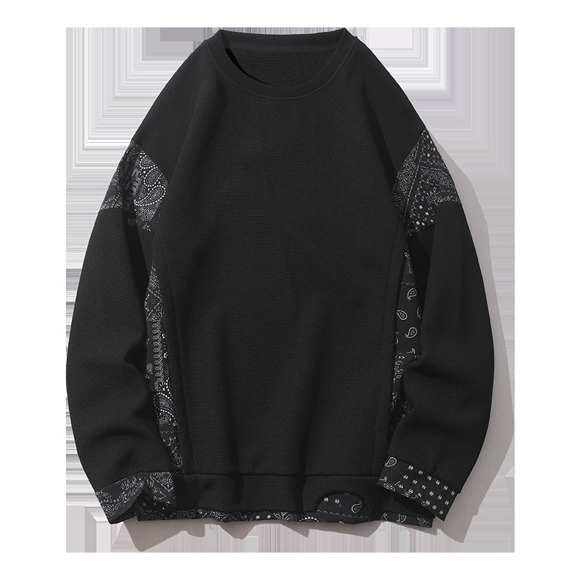 [Yi Pin Yuan] YPY-6727P29 Men's 2022 Autumn New Joker Fashion Simple Round Neck Sweatshirt