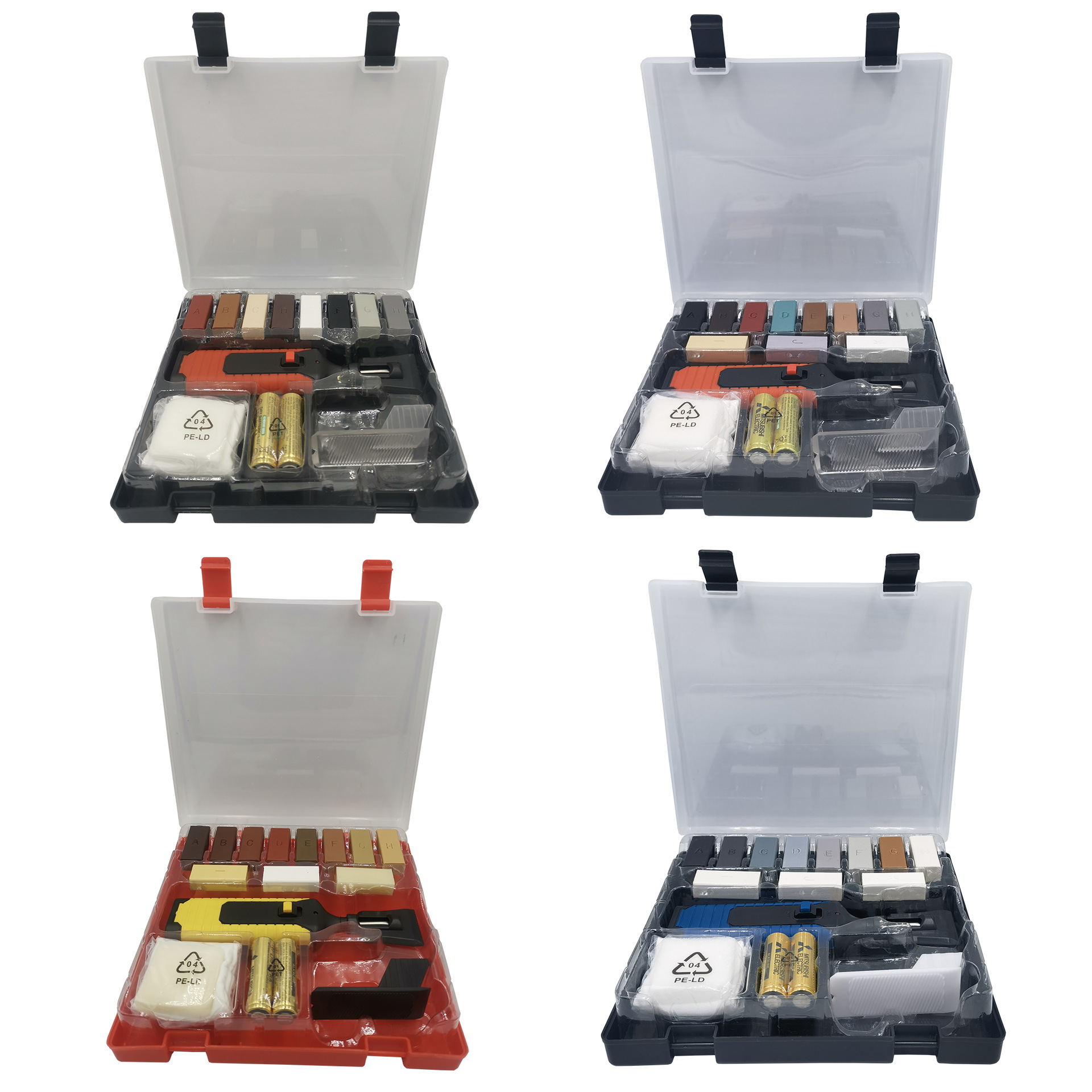 現物家具床修復セット樹脂ワックス充填美縫工具穴傷補修セットクロスボーダー
