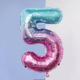 32-inch gradient starry sky number 5
