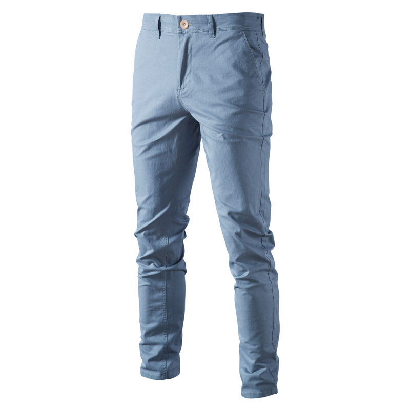 2024 Fall/Winter high quality Men's Casual Pants Foreign Trade Breathable Men's Underwear Youth Business Joker Cotton Pants Wholesale
