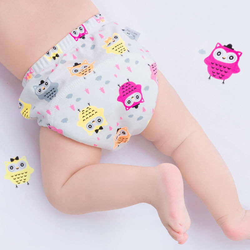 2023 New Baby training pants 6 layer cotton baby learning pants newborn washable diapers a generation of hair