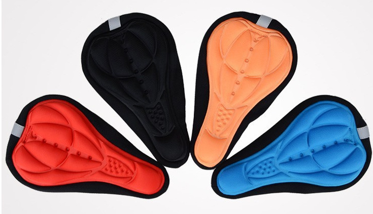 Breathable sponge front cushion cover bicycle cushion seat cover cycling equipment bicycle dead flying mountain bike seat cushion