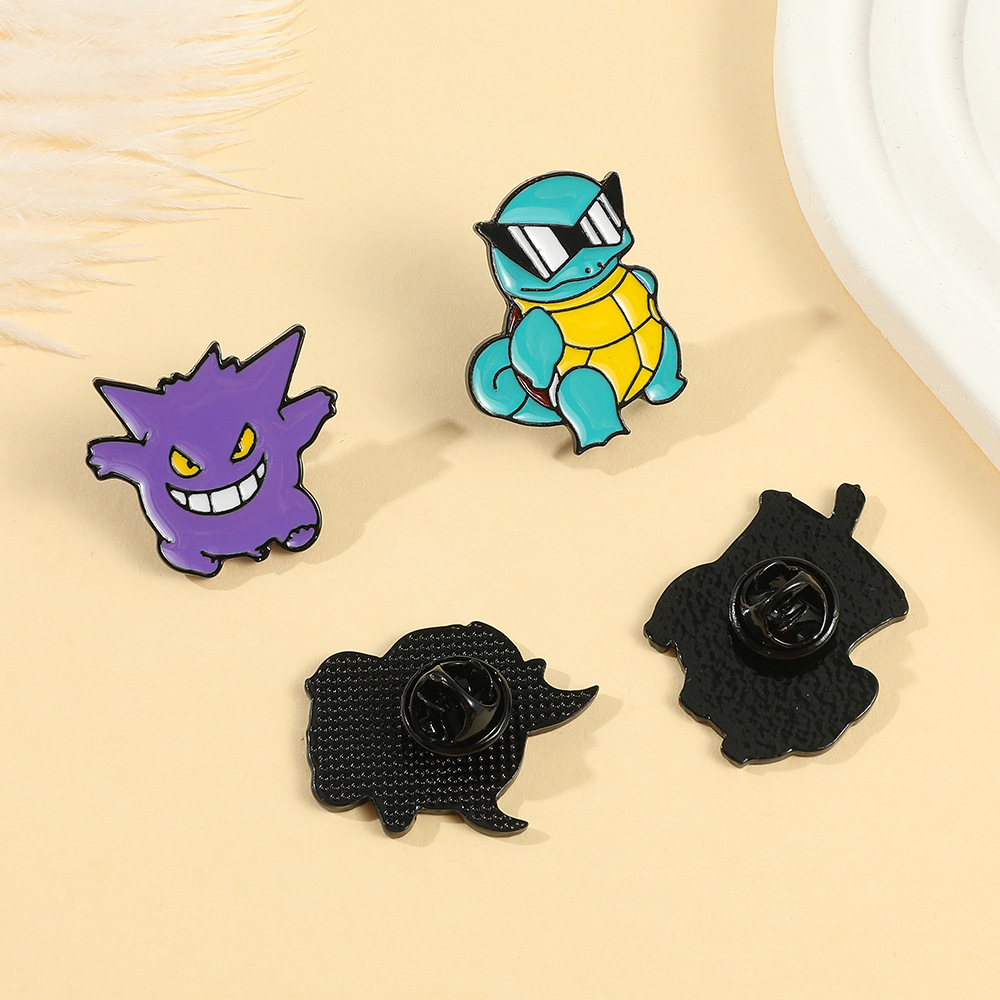 Pokémon cartoon anime peripheral pet elf pin Baokemeng Lei Qiu cute badge brooch wholesale
