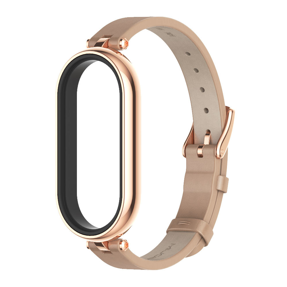 For millet bracelet 9 strap 8 7 6 5 43 leather wristband head layer leather Mibbs original beauty