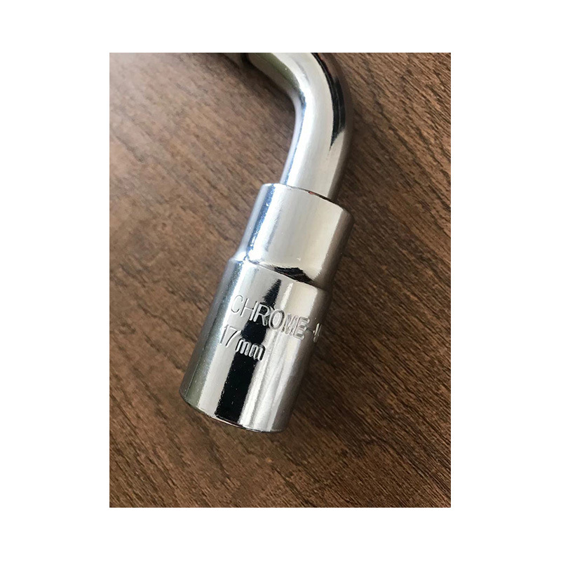 Auto tire wrench telescopic wrench L type chrome vanadium steel socket wrench socket wrench auto repair telescopic wrench