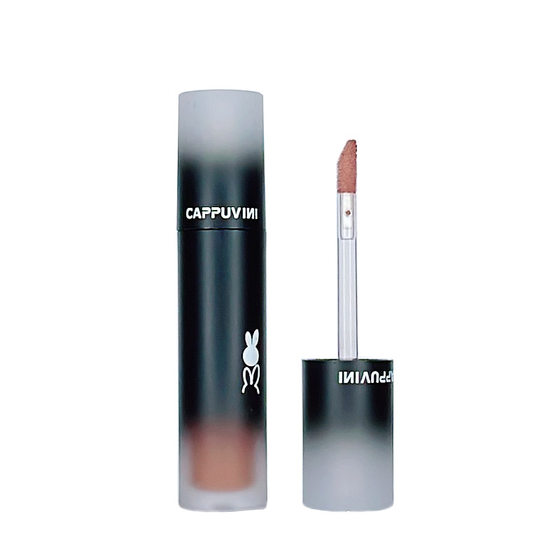 Cappuvini Reverse Macaron Lip Glaze Matte Fog Velvet White Lip Gloss Student Cheap Lipstick