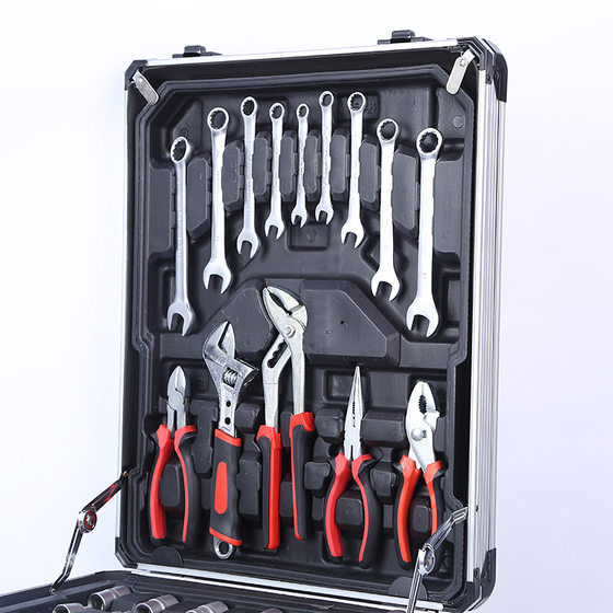 187PCs piece set auto repair kit 4 99 and 599 on-board maintenance suitcase wholesale hardware repair tools