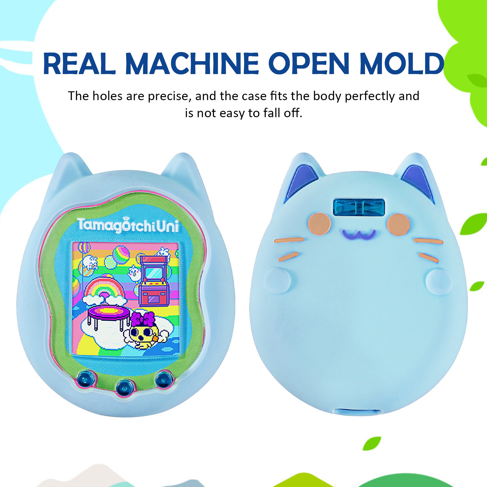 Suitable for toposi Tamagotchi Uni(2023) pet game console silicone cartoon protective case