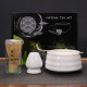 Matcha bowl bright white 4-piece color box