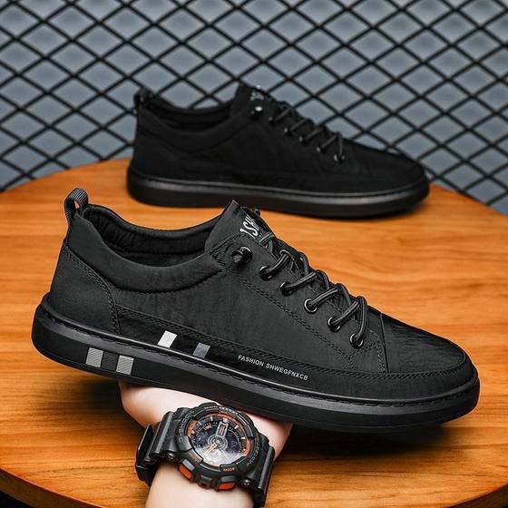Men's sneakers 2021 autumn new cross-border Hot Ice Silk breathable casual men's sneakers European station men's shoes wholesale