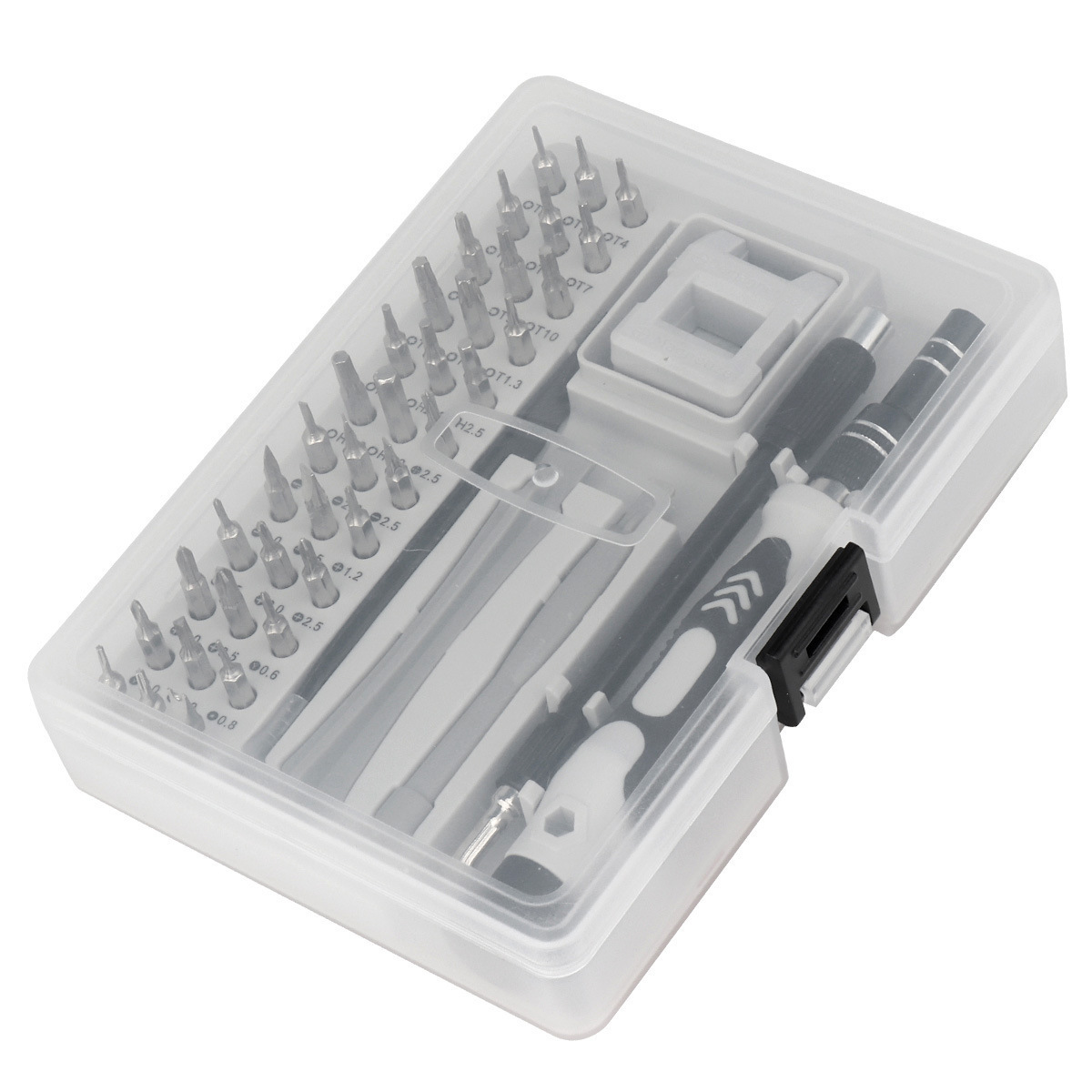 45 in 1 screwdriver set manual telecommunications screwdriver home CRV watch mobile phone repair combination tool wholesale