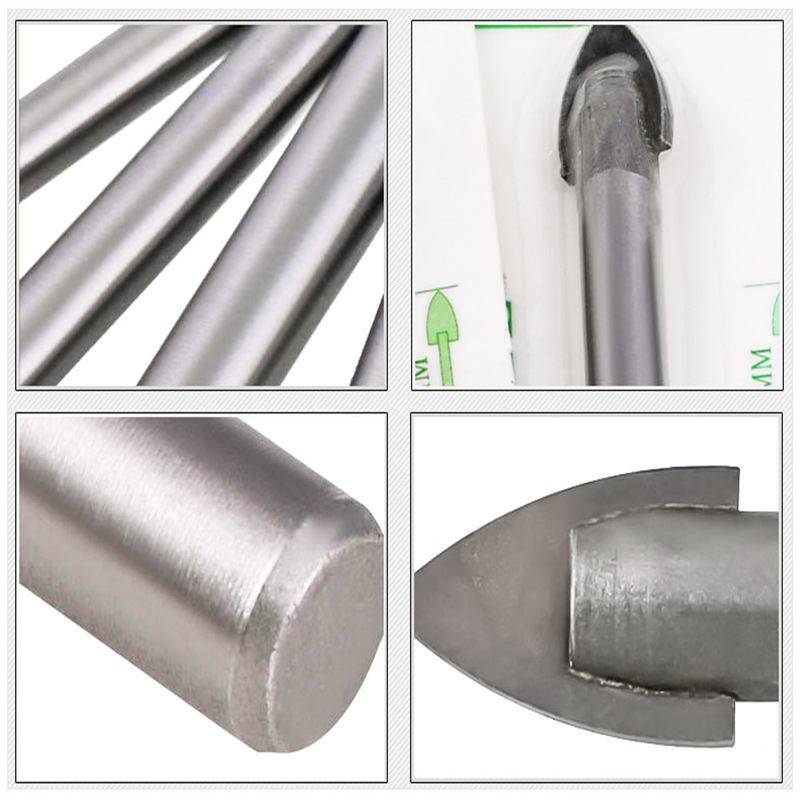Industrial Alloy Triangle Drill Ceramic Triangle Drill Glass Open Drill Tile Drilling Drill Marble Triangle