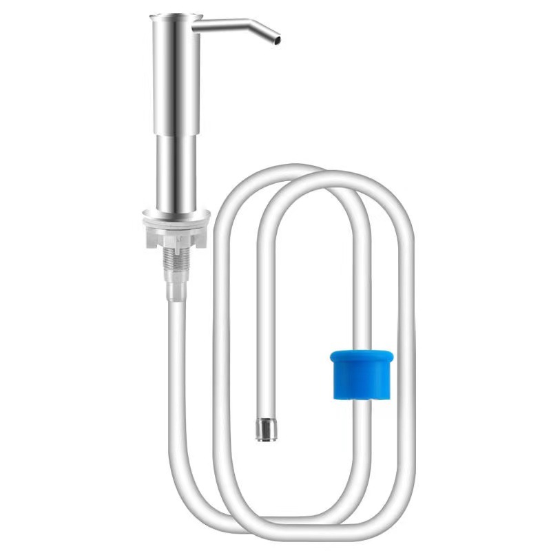 Sink soap dispenser household vegetable washing basin heightening extension detergent press extractor kitchen dish liquid extraction head