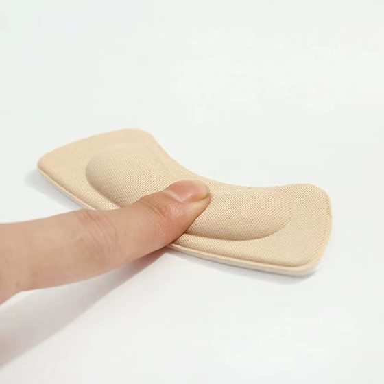 Heel Paste 4D Anti-wear Foot Artifact Half-size Pad Women's Heel Paste Anti-drop Heel High-heeled Shoe Insole Adjusting Shoe Size