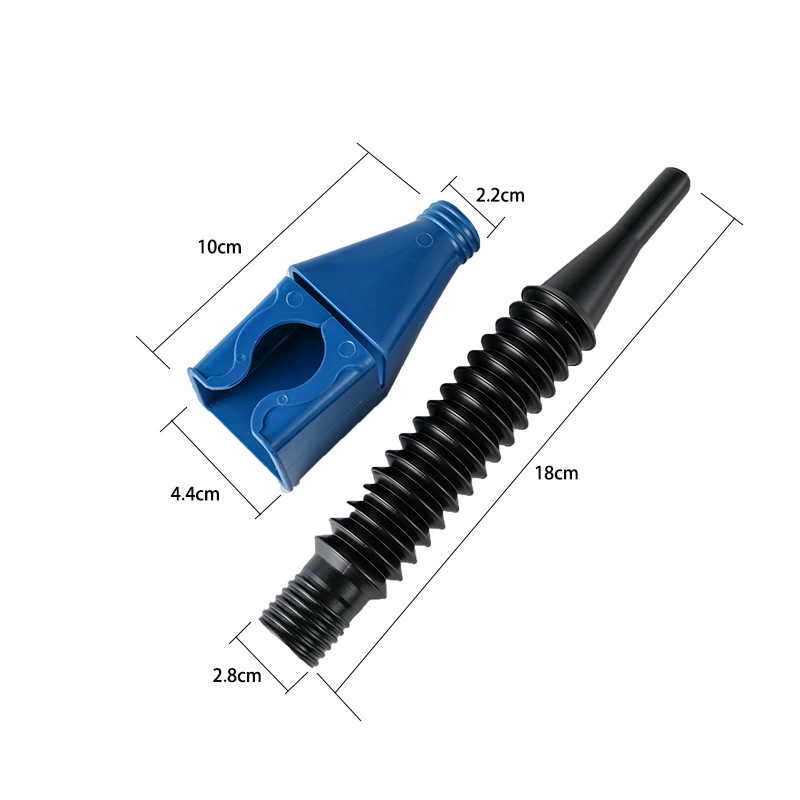 倒油免扶便捷加油漏斗方形加厚卡口卡扣漏斗汽车加油机油倒油神器