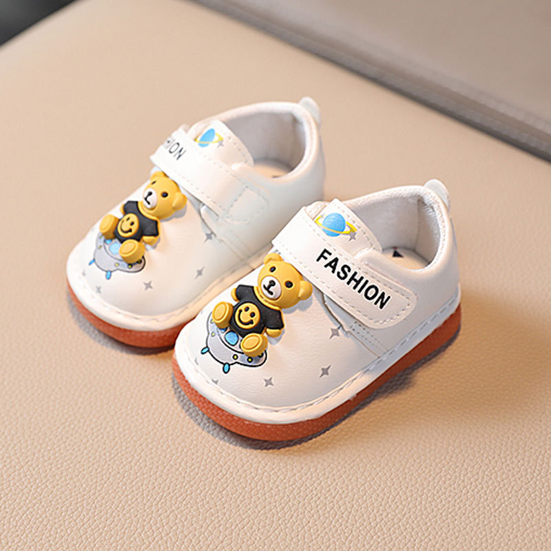 One-piece delivery calling shoes Spring and Autumn new 0-1-2 years old 3 boys and girls baby shoes cartoon soft bottom baby toddler shoes