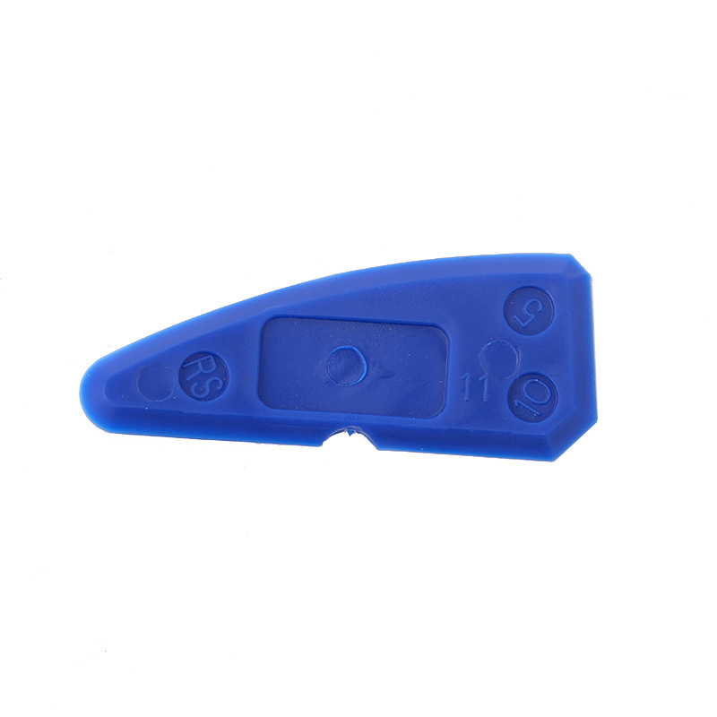 Rubber scraping board multifunctional trimming glue scraping artifact edge closing triangle silicone scraper blade glass glue beauty sewing glue applicator