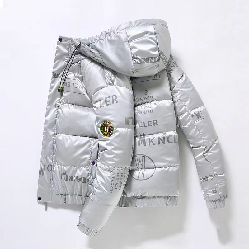 2023 new down jacket bright face wash-free winter men's and women's couples men's live broadcast for a generation of hair coat