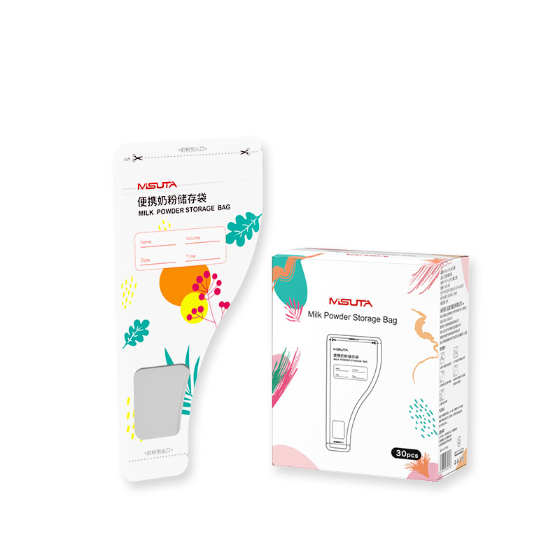 Misuta Milk Powder Bag Disposable Portable Sealed Fresh-keeping Bag Baby Milk Powder Sub-bag Infant Milk Storage Bag
