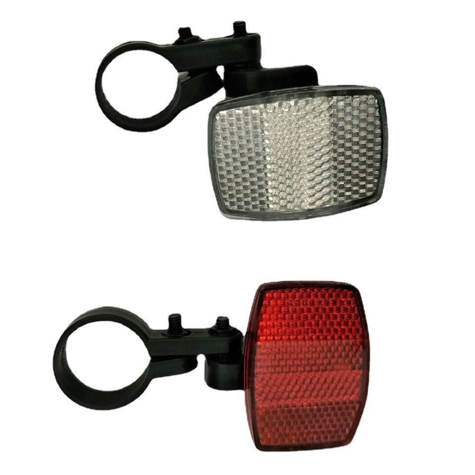 Mountain bike seat tube reflector bicycle rear taillight reflector seat tube handlebar front and rear taillight 28.6, etc.