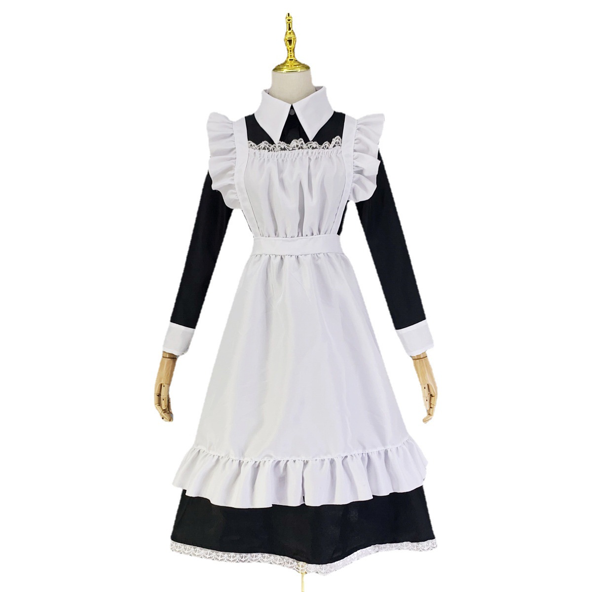 Traditional Maid Long Dress Maid Dress Maid Dress Puppet British Housekeeper cosplay Japanese Uniform Cute Dress