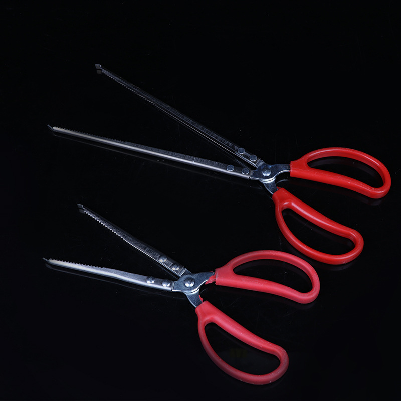 Wholesale Stainless Steel Eel clip crab clip Loach lobster pliers Sanitation garbage clip sea tool set