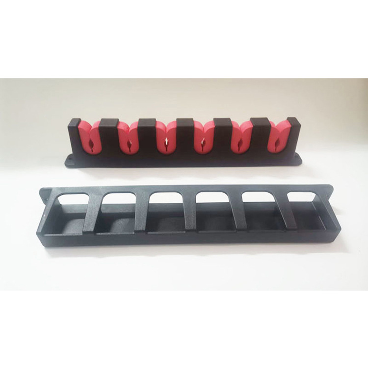 Spot wholesale 6 hole EVA fishing rod display rack storage rack Luya Rod rack fishing rod bracket collection rack fishing accessories